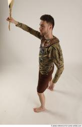 KEETA STANDING POSE WITH SPEAR